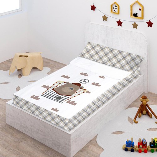 Prêt à Dormir Zippé et Extensible Coton DESSIN PLACÉ - SOCCER
