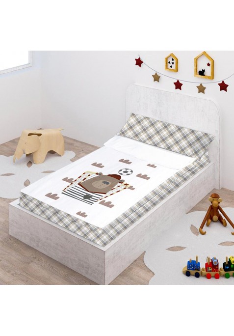 Prêt à Dormir Zippé et Extensible Coton DESSIN PLACÉ - SOCCER