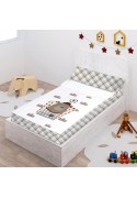 Prêt à Dormir Zippé et Extensible Coton DESSIN PLACÉ - SOCCER
