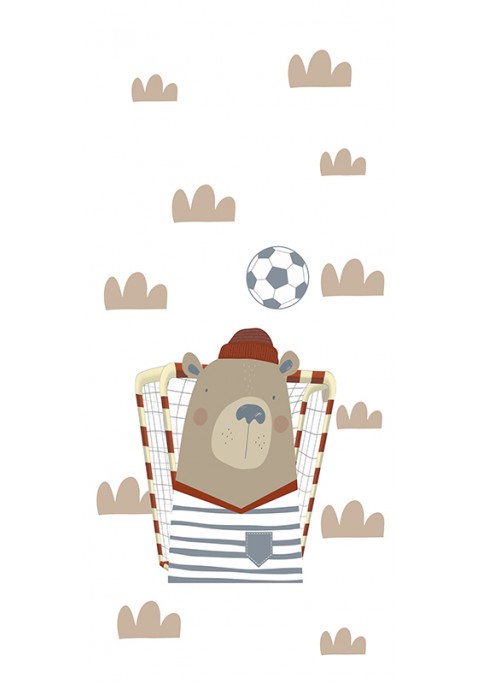 Prêt à Dormir Zippé et Extensible Coton DESSIN PLACÉ - SOCCER