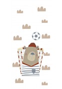 Prêt à Dormir Zippé et Extensible Coton DESSIN PLACÉ - SOCCER