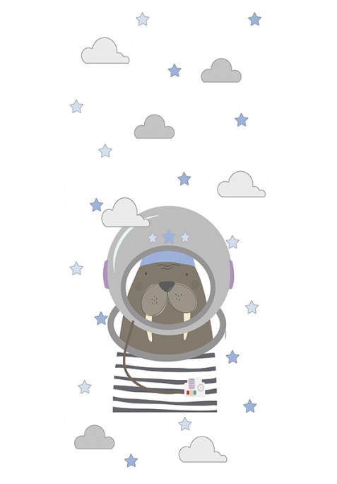 Prêt à Dormir Zippé et Extensible Coton DESSIN PLACÉ - NEIL