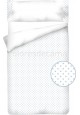 Housse de Couette Coton et Piqué – ESTRELLAS BLEU
