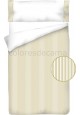Housse de Couette Coton et Piqué – RAYAS SABLE