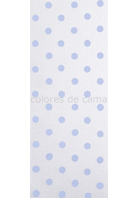 Housse de Couette Coton et Piqué – TOPOS BLEU