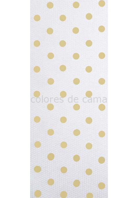 Housse de Couette Coton et Piqué – TOPOS SABLE