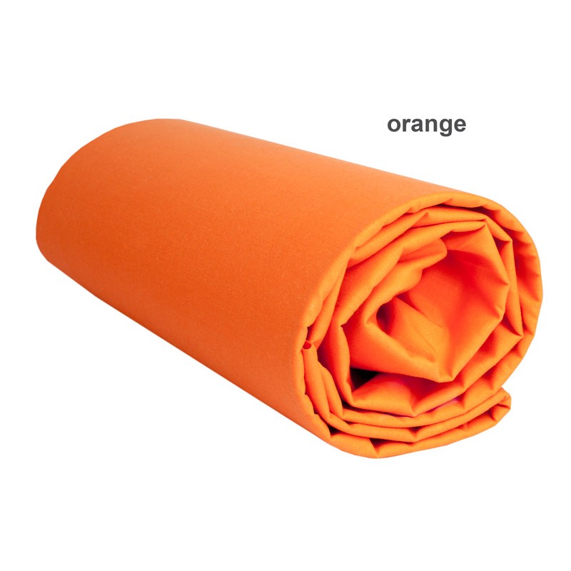 Housse pour vêtement orange 120x65cm par 25 - RETIF