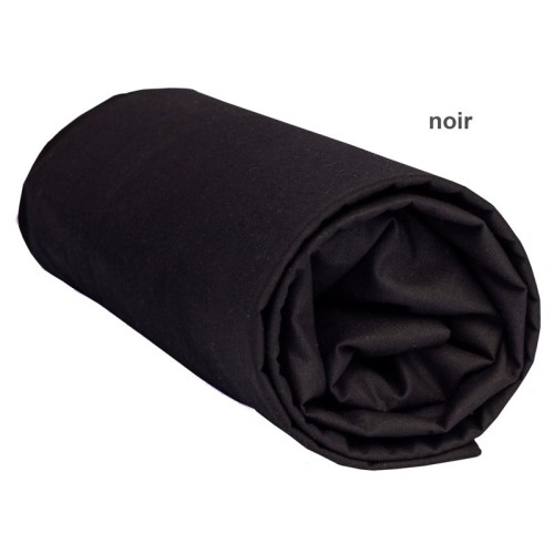 Drap Housse NOIR UNI