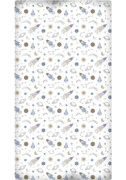 Drap Housse imprimé Coton FUSÉES