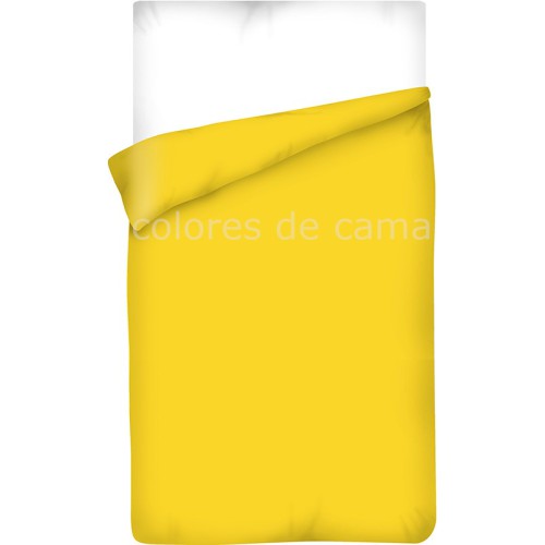 Housse de Couette JAUNE UNIE