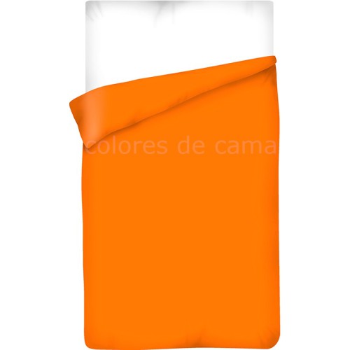 Housse de Couette ORANGE UNIE