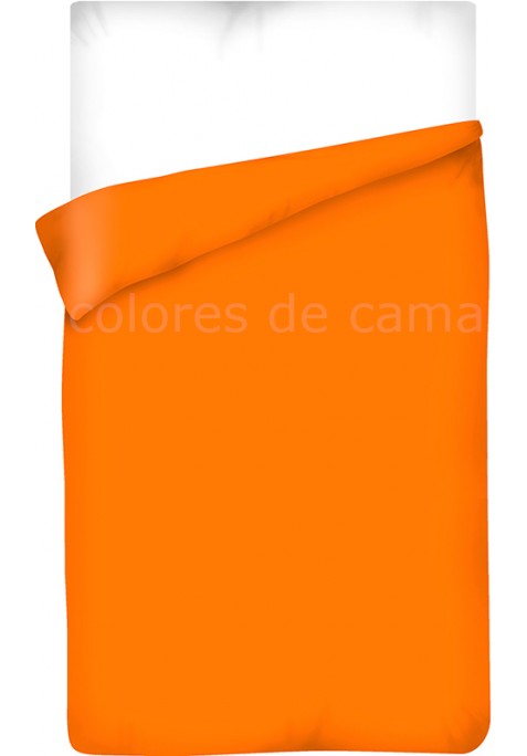 Housse de Couette ORANGE UNIE