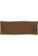 Taie D'Oreiller MARRON CHOCOLAT UNIE