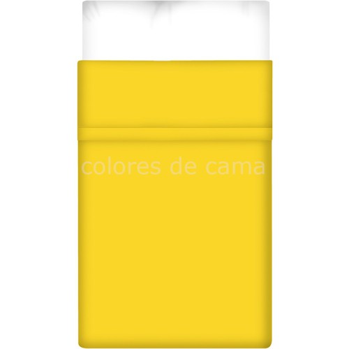 Drap Plat JAUNE UNI