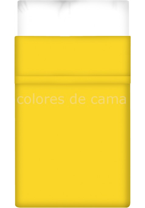 Drap Plat JAUNE UNI