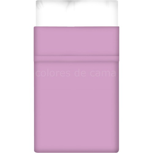 Drap Plat MAUVE UNI