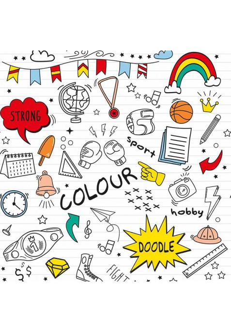 Prêt à Dormir Enfant Zippé DOODLE