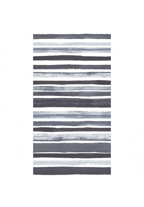 Taie TRAVERSIN TRACED GREY - 180 cm longueur et 30 cm diamètre