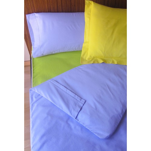 Prêt à dormir Zippé et Extensible Personnalisé à Couleurs - 140/120 x 190 x 10 cm - avec  Formes Spéciales et Couette 250 gr/m2