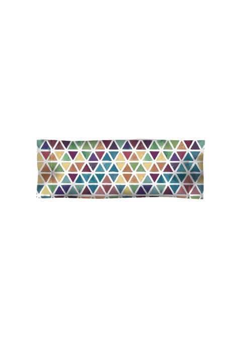 Taie TRAVERSIN plat GAUDI NIGHT - 106 cm longueur et 45 cm largeur