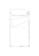 Prêt à dormir Zippé et Extensible UNI BLANC - 80 x 210 x 27 cm - avec couette 250 gr/m2