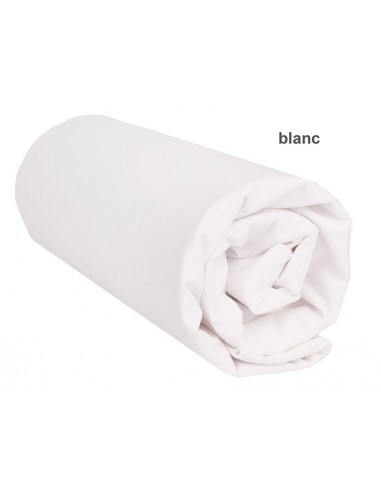 "Prêt à dormir" extensible et zippé - UNI blanc