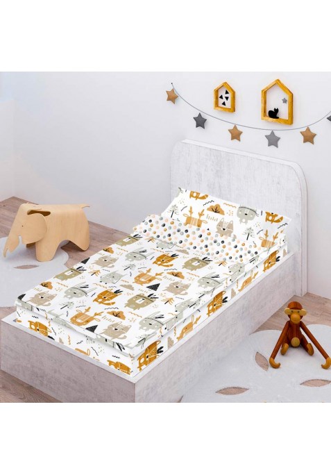 Prêt à Dormir Zippé et Extensible Coton SIOUX