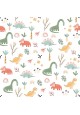 Prêt à Dormir Zippé et Extensible Coton JURASSIC