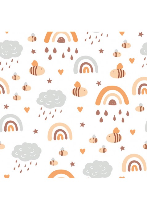 Prêt à Dormir Zippé et Extensible Coton BEES