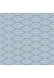 Prêt à Dormir Zippé et Extensible Coton STEEL BLUE WAVES