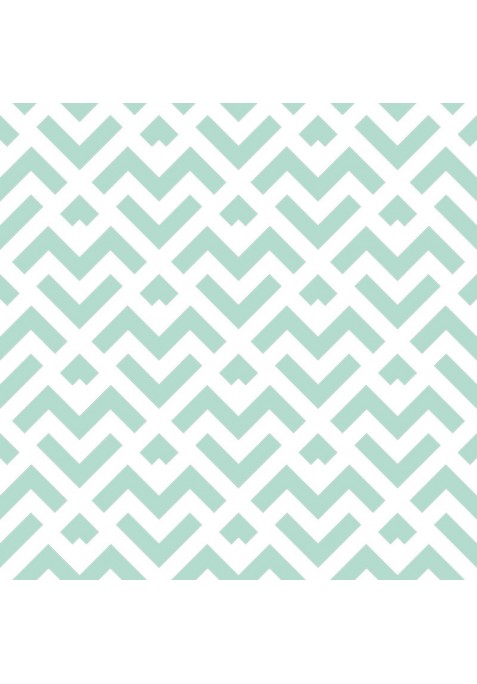 Prêt à Dormir Zippé et Extensible Coton MINT GEOMETRIC