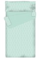 Prêt à Dormir Zippé et Extensible Coton MINT LEAVES