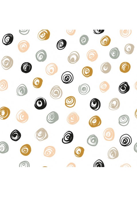 Prêt à Dormir Zippé et Extensible Coton NILO BLACK