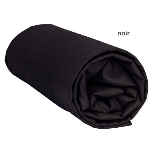"Prêt à dormir" extensible et zippé - UNI noir 2