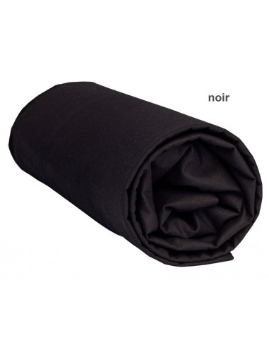 "Prêt à dormir" extensible et zippé - UNI noir