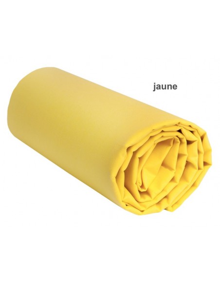 "Prêt à dormir" extensible et zippé - UNI jaune