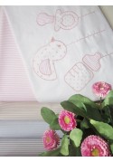 Prêt à Dormir Zippé Non-Extensible Coton et Piqué – Dpkes SWEET bleu Prêt à Dormir Zippé Non-Extensible Coton et Piqué – Dpkes SWEET bleu