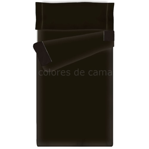 "Prêt à dormir" extensible et zippé - UNI noir