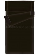 "Prêt à dormir" extensible et zippé - UNI noir "Prêt à dormir" extensible et zippé - UNI noir