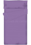 "Prêt à dormir" extensible et zippé - UNI lilas "Prêt à dormir" extensible et zippé - UNI lilas