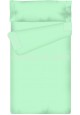 "Prêt à dormir" extensible et zippé - UNI émeraude