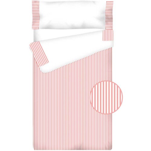 Prêt à Dormir Enfant Zippé Coton – VICHY RAYURE rose