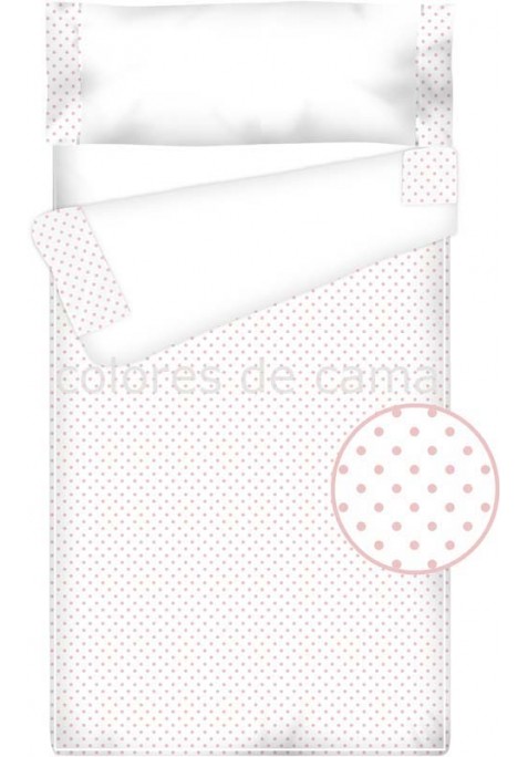 Prêt à Dormir Enfant Zippé Coton et Piqué – TOPOS rose