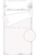 Prêt à Dormir Enfant Zippé Coton et Piqué – TOPOS rose Prêt à Dormir Enfant Zippé Coton et Piqué – TOPOS rose