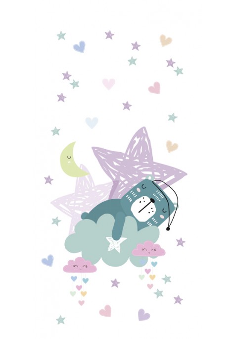 Prêt à Dormir Zippé et Extensible Coton DESSIN PLACÉ - DREAMING