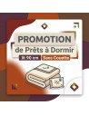 PROMOTION SPÉCIALE - Prêts à Dormir lit 90 cm